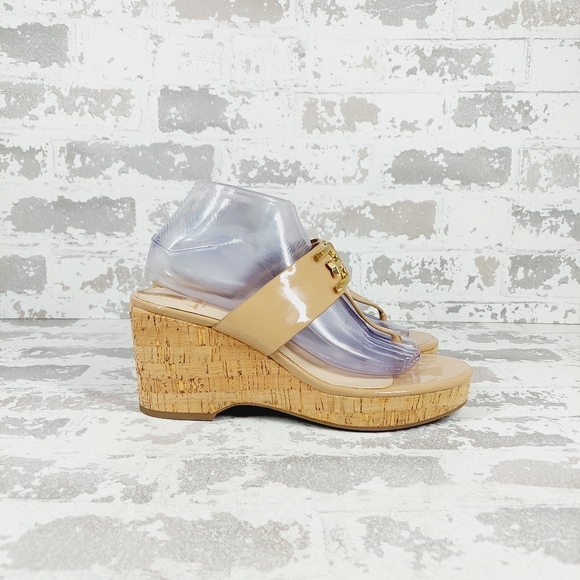 NEW Sam Edelman Women's Yardlie Emblem Platform Wedge Sandals A169 - Picture 6 of 12